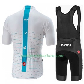 Combinaison Cycliste + Cuissard à Bretelles 2018 Team Sky N001